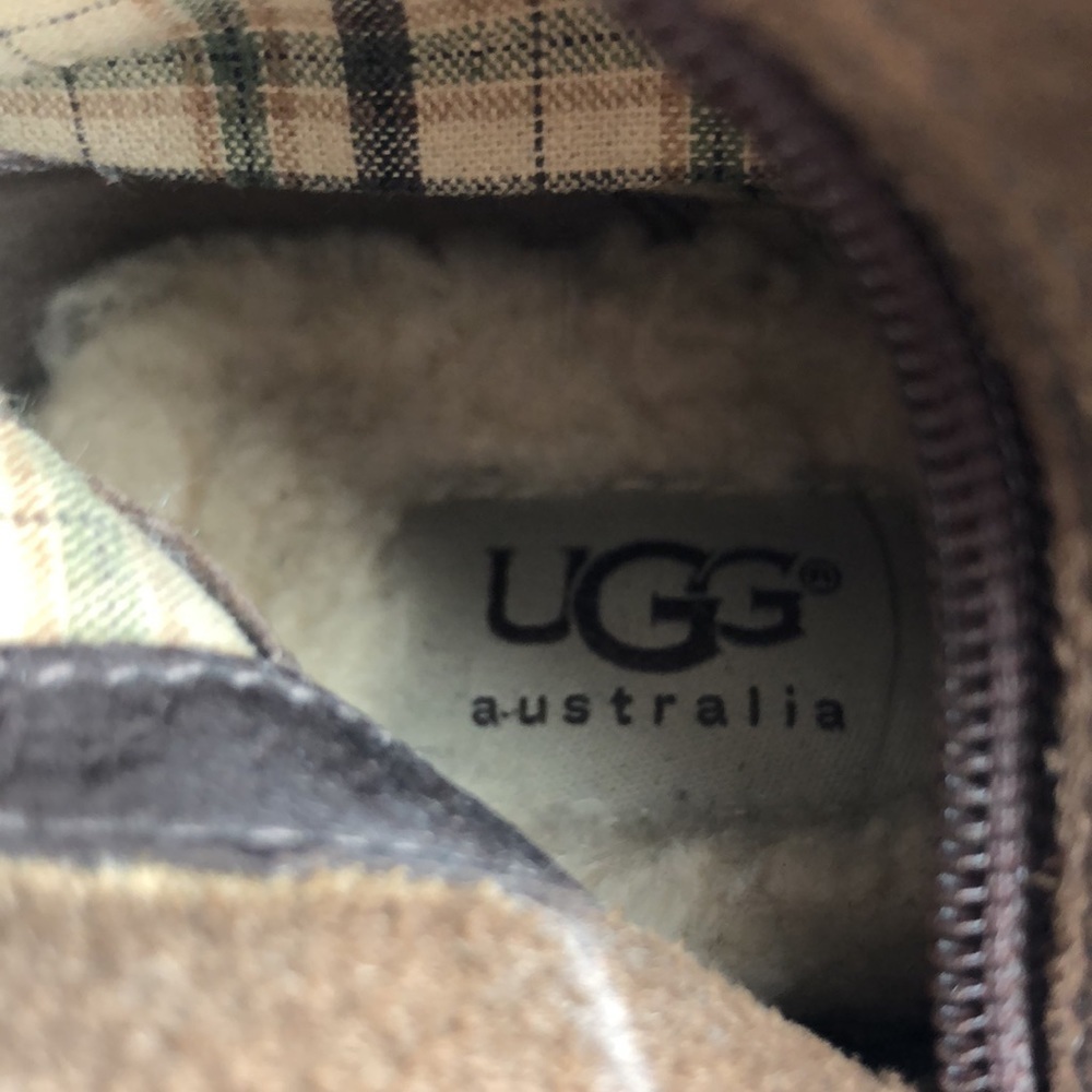 Ugg Jaspan Mid Calf Brown Boots - Picture 14 of 15